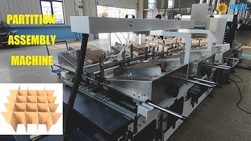 Best Quality Automatic Partition Assembler Corrugated Inserting Machine