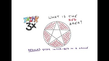 Geometry! What is the area outside of a star inscribed in a circle??
