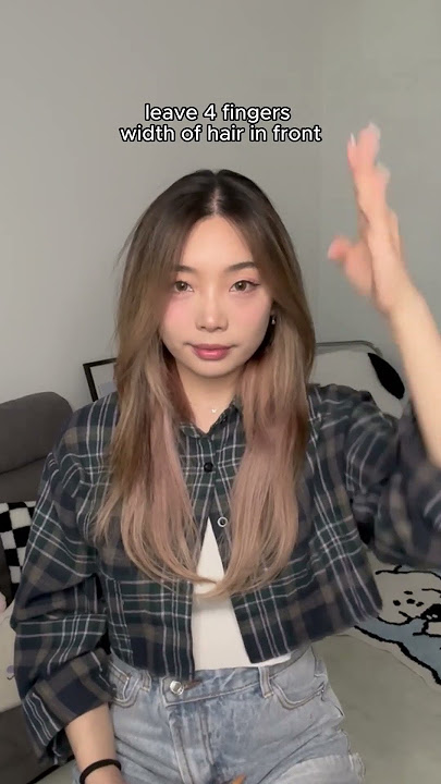 hair tricks that korean celebrities do part 1 #shorts