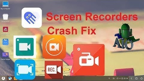Phoenix OS Octopus App Fix Not Recording Screen / Video Recorders Apps Can