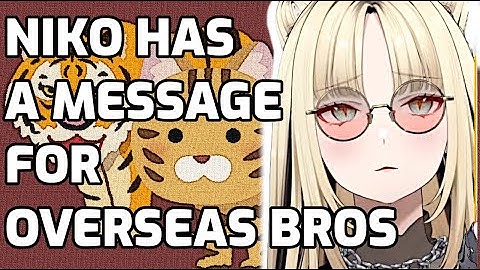 [hololive] Koganei Niko Has A Message for Kaigainiki [Koganei Niko]