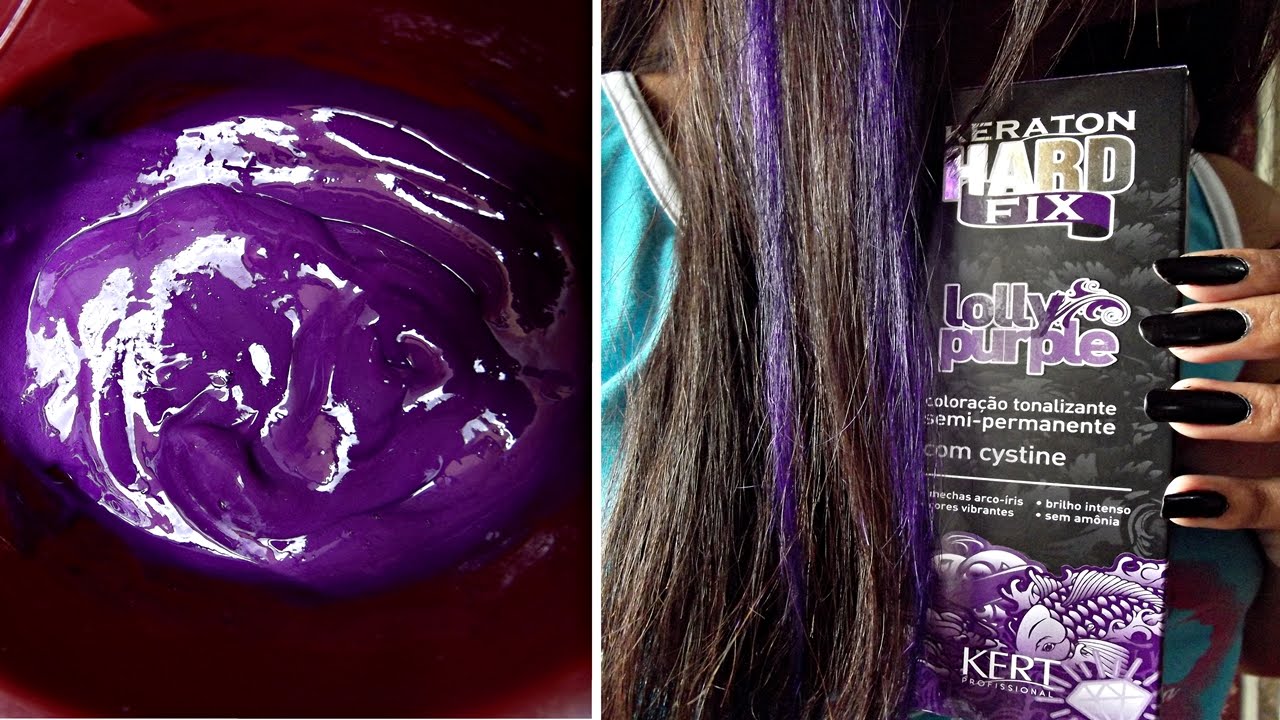 Keraton Hard Fix - Lolly Purple - YouTube
