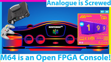 ModRetro M64 is an Open FPGA Console for All Cores! Analogue is in Trouble!