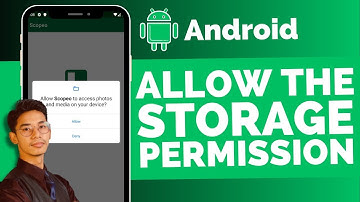 How To Allow Storage Permission !
