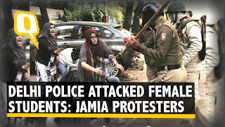 'Shame on Cops':Protesters Throng Delhi Police Headquarters After Jamia Unrest Over CAA | The Quint