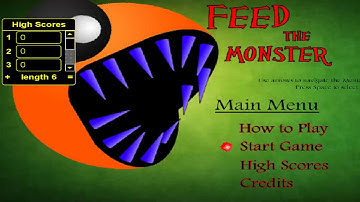Feed the Monster By Sergs PAC MAN CLONE BROWSER ONLINE IN Scratch MIT EDU