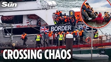 More than 800 small boat migrants cross Channel in single day in highest number for 2 months