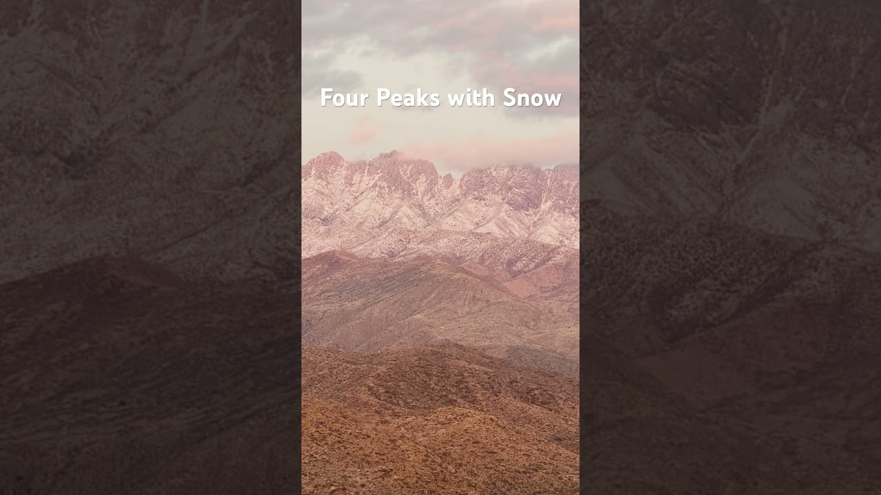 The Beauty of Four Peaks 