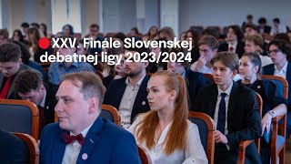 XXV. Finále Slovenskej debatnej ligy 2023/2024