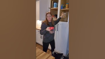 Day 12 of 30 days of Spring Cleaning, clean & organize the pantry and buffet