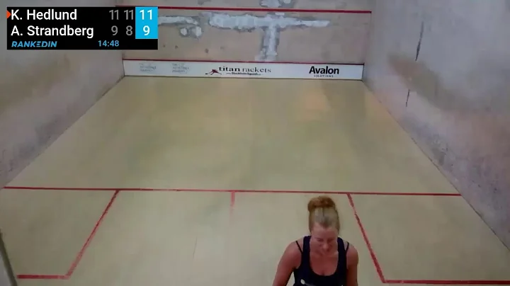 Karin Hedlund vs Amanda Strandberg - Jonas Cup 202...