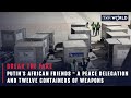 Putin&#39;s African friends – a peace delegation and twelve containers of weapons | Break the Fake