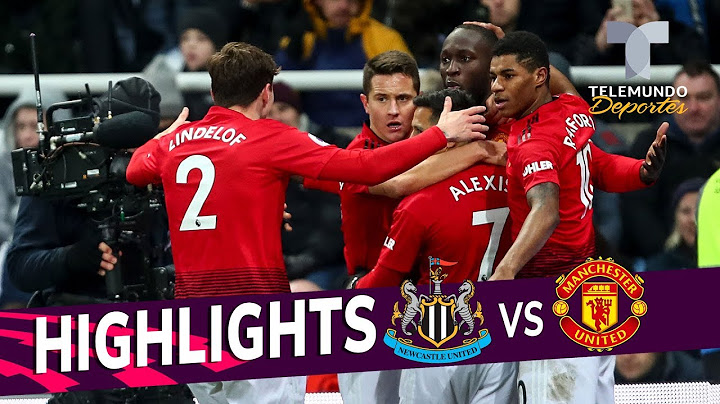 Newcastle vs. Manchester United: 0-2 Goals & Highlights | Premier League | Telemundo Deportes