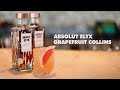 Cocktail recipe absolut elyx grapefruit collins