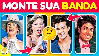 🎹 MONTE A SUA BANDA MUSICAL 🎷🎸 | Jogo das Escolhas: Edição desafio Musical