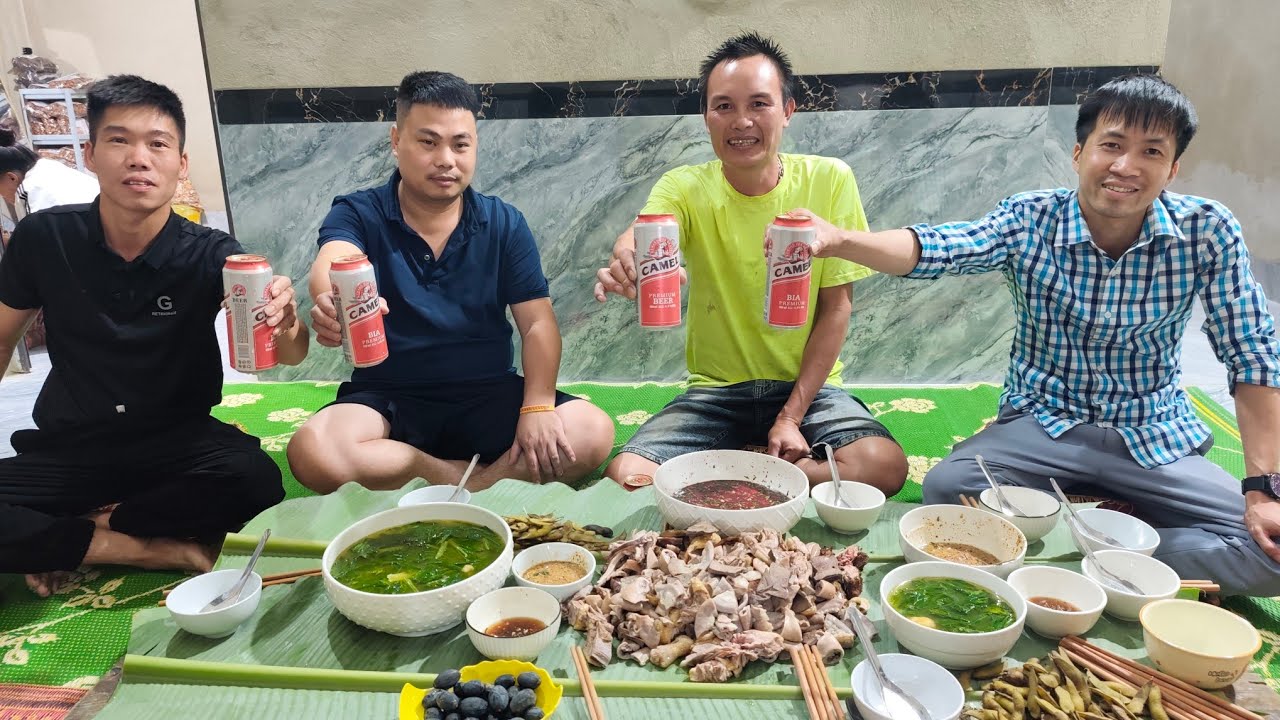 Tiếp anh em phú thọ lên thăm/Tam TV