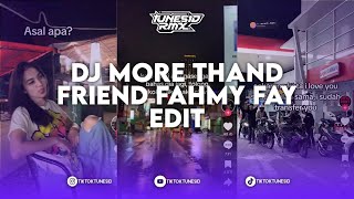 DJ INDOBOUNCE BECAK MIX, MORE THAND FRIEND FAHMY FAY X RATATA HBRP