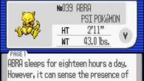 Pokemon Ruby Walkthrough Episode 16: Haunting Abra Second attempt!