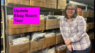 Tour of our Ebay Reseller Room : Fitting 2000 items in a Small Space