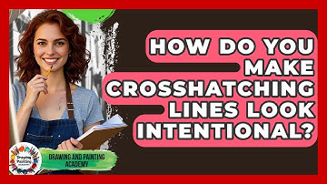 How Do You Make Crosshatching Lines Look Intentional? - Drawing and Painting Academy