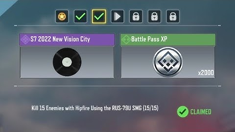 Call of Duty Mobile Kill 15 Enemies with Hipfire Using the RUS-79U SMG Task Complete
