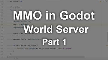 MMO in Godot - World Server - Part 1
