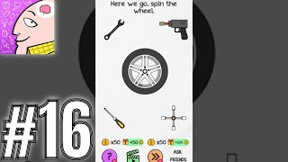 Braindom Level 16 Here we go Spin the wheel - Gameplay Solution Walkthrough screenshot 1