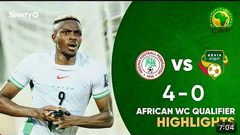 NIGERIA 🇳🇬 4 VS 0 BENIN 🇧🇯 | Full Match Highlights| 2026 FIFA WORLD CUP QUALIFIERS 