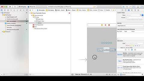 Stars Rating for iOS using swift