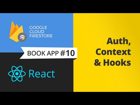 React firebase authentication using context & hooks - Full app #10