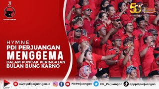 Hymne PDI Perjuangan Menggema Dalam Puncak Peringatan Bulan Bung Karno