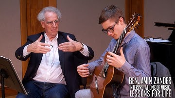 Bach: Prelude, Fugue and Allegro - 1st movement (Benjamin Zander - Interpretation Class)