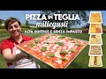 Pizza  plateau sans pte haute souple recette facile  fait maison par benedetta