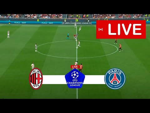 🔴[LIVE] 파리생제르망 VS AC밀란 | UEFA 챔피언스리그