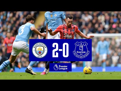 Manchester City Everton Goals And Highlights