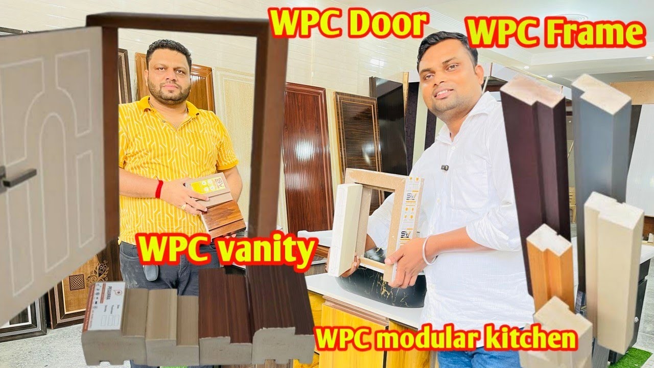 WPC Frame WPC door WPC door frame manufacturers in India pvc panels uv marble artificial grass