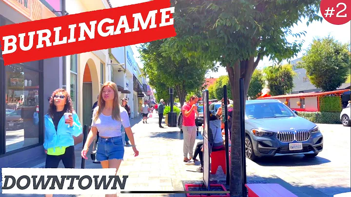 Burlingame, California - Walking Tour - USA