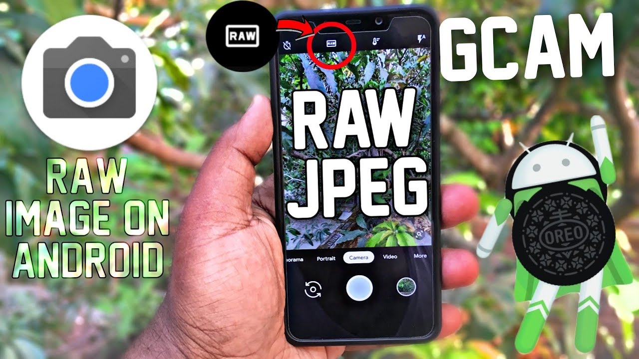 How To Take Raw Image With Google Camera Gcam Raw Jpeg Image On Android Youtube