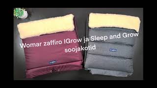 Видео: Womar Zaffiro SLEEP&GROW спальный мешок из овчиной шерсти