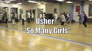 Usher "So Many Girls" Choreography