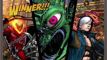 ULTIMATE MARVEL VS. CAPCOM 3 Ghost Rider,Dante,Shuma-Gorath Requested Gameplay
