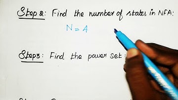 Equivalence of NFA and DFA in Tamil[Part-1]