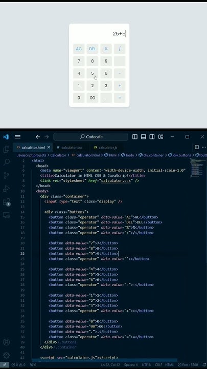 calculator by javascript #calculators #popular #progtrance #programming ... image.