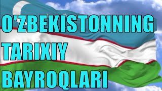 O'ZBEKISTON DAVLAT BAYROG'I O'ZBEKISTONNING TARIXIY BAYROQLARI O'ZBEKISTON DAVLAT BAYROG'I O'ZBEKISTONNING TARIXIY BAYROQLARI
