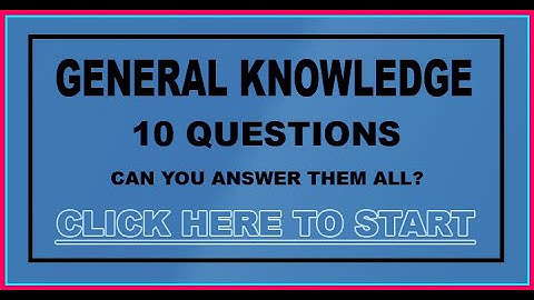 Ultimate Trivia Challenge: Test Your Knowledge with These 10 Exciting Questions!