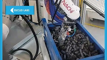 Bin picking with Nachi Robot by Euclid Labs