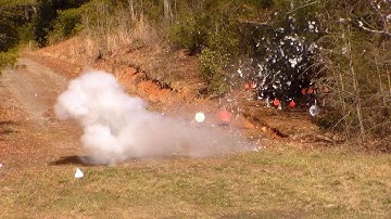 H2 Exploding Rimfire Targets H2 Boomers!