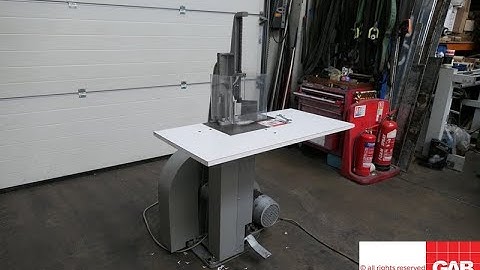 electric round corner cutting machine   industrial   made by worsley brehmer   Gab Supplies Ltd   19