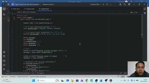 Tugas 3 Algoritma dan Pemrograman 