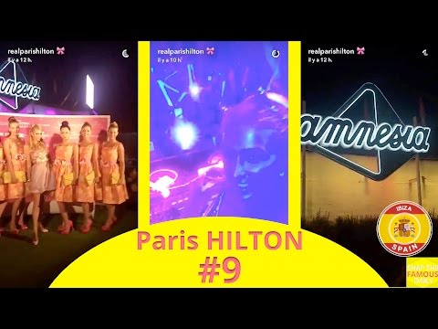 Paris Hilton flying to Ibiza for Amnesia event again - snapchat - july 9 2016